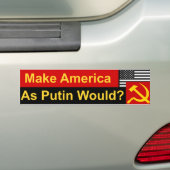 Anti-Trump, Putin, Wahlen Autoaufkleber (Auf Auto)