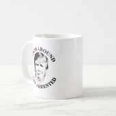 Anti-Trump-Schlamassel wird verhaftet Kaffeetasse (Vorderseite Links)