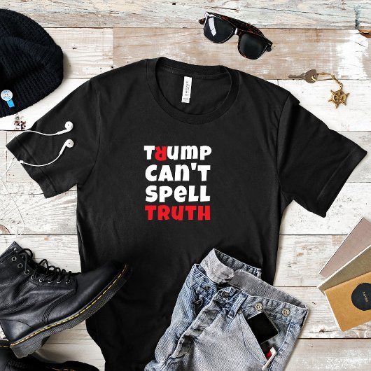 Anti-Trump-Schüler Protest Slogan rot schwarz T-Shirt