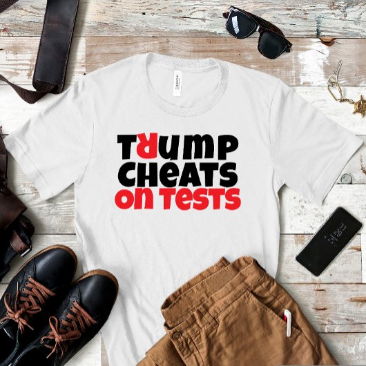 Anti-Trump-Schüler Protest Slogan rot schwarz T-Shirt