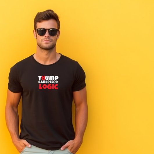 Anti-Trump-Schüler Protest Slogan rot schwarz T-Shirt