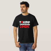 Anti-Trump-Schüler Protest Slogan rot schwarz T-Shirt (Vorne ganz)