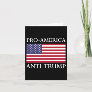 Anti-Trump-Shirt - Amerikanischer Flaggenresist Karte