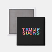 Anti-Trump-Shirts Magnet (Vorderseite/Rückseite)
