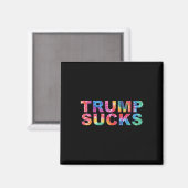 Anti-Trump-Shirts Magnet (Vorderseite/Rückseite)
