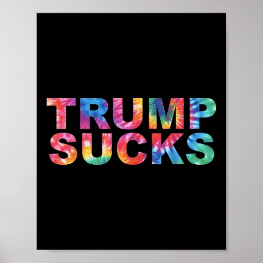 Anti-Trump-Shirts Poster (Vorne)