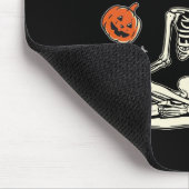 Anti Trump Skeleton Halloween Long Sleeve Mousepad (Ecke)