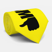 Anti-Trump/Stolpersteine, Krawatte (Gerollt)