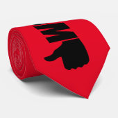 Anti-Trump/Stolpersteine, Krawatte (Gerollt)