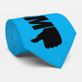 Anti-Trump/Stolpersteine, Krawatte (Gerollt)