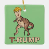 Anti-Trump - T-RUMP - Anti-Trump - Keramikornament (Vorderseite)