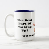 Anti-Trump-Tasse Zweifarbige Tasse (Links)