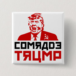 Anti-Trump-Taste" "COMRADE TRUMP" Button