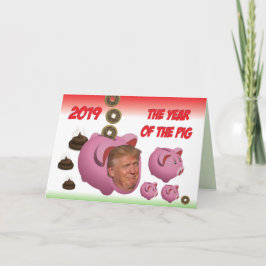 Anti Trump, - The year of the pig - 2019, Karte