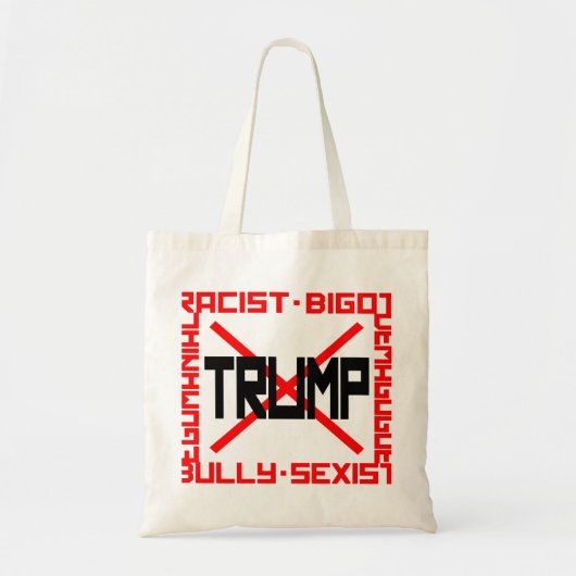 Anti-Trump Tragetasche (Vorne)