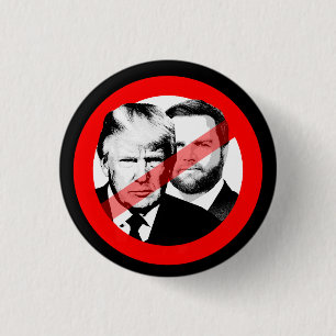Anti Trump Vance Button