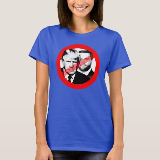 Anti Trump Vance T-Shirt (Vorderseite)