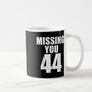 Anti Trump Vermisse Dich 44 Pro Obama Design  Kaffeetasse