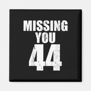 Anti Trump Vermisse Dich 44 Pro Obama Design Magnet