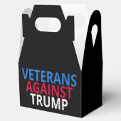 Anti-Trump - Veteranen gegen Trump Geschenkschachtel (Geöffnet)