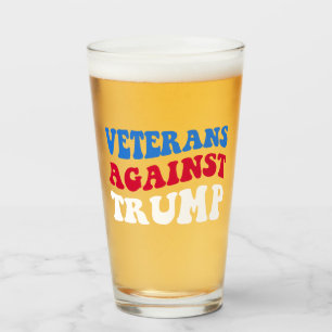 Anti-Trump - Veteranen gegen Trump II Glas