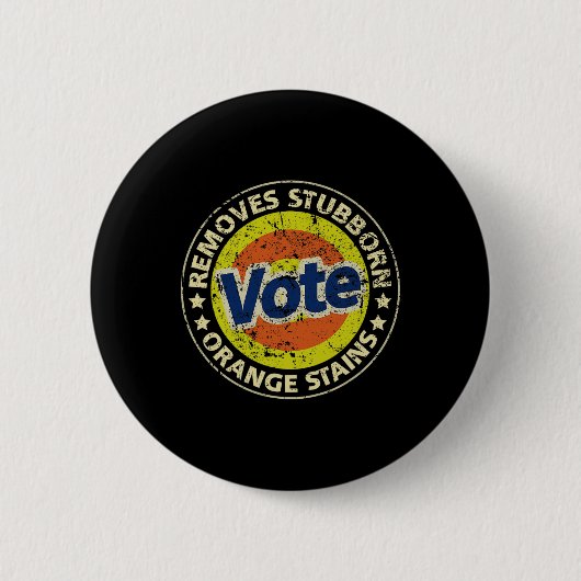 Anti-trump Vote Detergent Funny Gifts Button (Vorderseite)