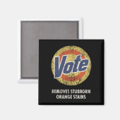 Anti-Trump Vote Wäscherei Detergent Funny Vintag Magnet (Vorderseite/Rückseite)