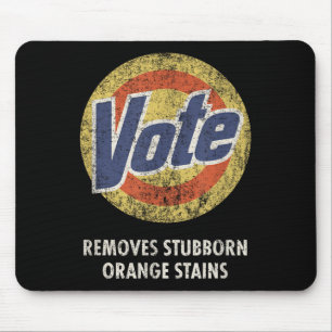 Anti-Trump Vote Wäscherei Detergent Funny Vintag Mousepad
