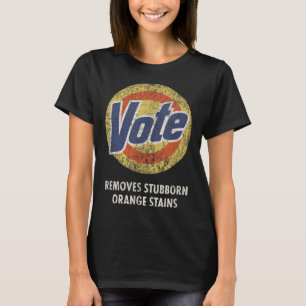 Anti-Trump Vote Wäscherei Detergent Funny Vintag T-Shirt
