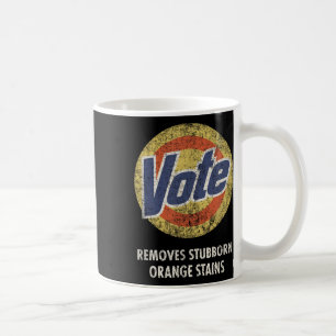 Anti-Trump-Wahl-Waschmittel Lustig Vintage Kaffeetasse