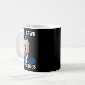 Anti-Trump wählt einen Clown erwarten ein Circus F Kaffeetasse (Vorderseite Links)