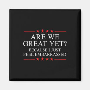 Anti-Trump-Werbeartikel für Liberale & Amp; Magnet