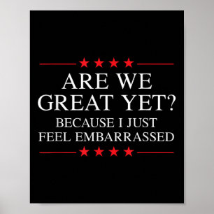 Anti-Trump-Werbeartikel für Liberale & Amp; Poster