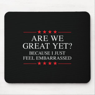 Anti-Trump-Werbeartikel für Liberale und Lager; Fo Mousepad