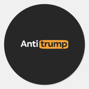 Anti Trump Widerstehen Impeach Trump 8647 86 47 -  Runder Aufkleber