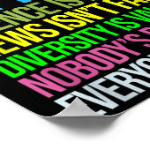 Anti-Trump-Wissenschaftsflüchtlinge Liebe Frauenre Poster (Ecke)