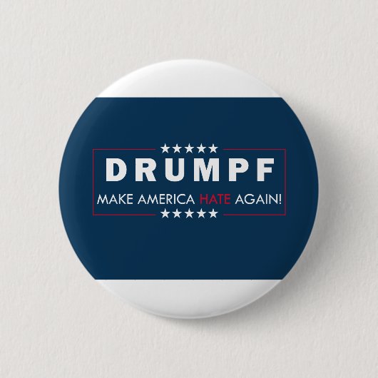 Anti-Trumpf Button (Vorderseite)