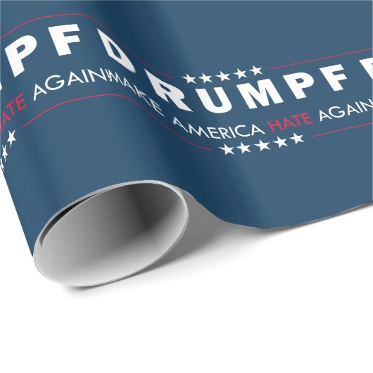 Anti-Trumpf Geschenkpapier (Rolleneckpunkt)