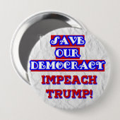Anti-Trumpf Knopf Button (Vorne & Hinten)