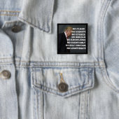 Anti-Trumpf Knopf Button (Beispiel)