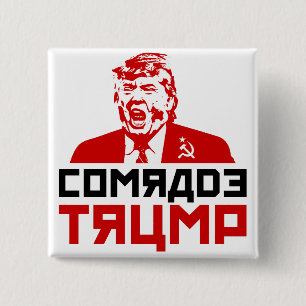 Anti-Trumpf Knopf" "KAMERAD TRUMP " Button