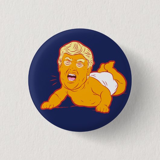 Anti-Trumpf Knopf: TURMP HEULSUSE Button (Vorderseite)