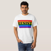 Anti-Trumpf LGBTQ widerstehen T-Shirt (Vorne ganz)