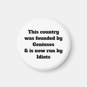 Anti-Trumpf lustiger politischer Magnet