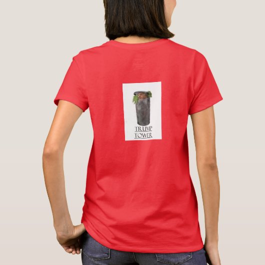 Anti-Trumpf T - Shirt (Rückseite)