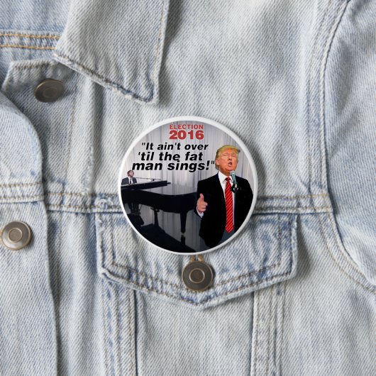 Anti-Trumpf Wahl 2016 Button (Beispiel)