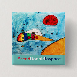 Anti-Trumpf Wahl-Spaß Button