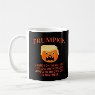 Anti Trumpkin Funny Halloween Kaffeetasse