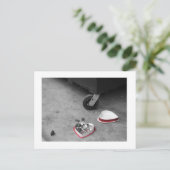 Anti-Valentin-Postkarte Feiertagspostkarte (Stehend Vorderseite)