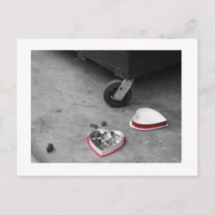 Anti-Valentin-Postkarte Feiertagspostkarte